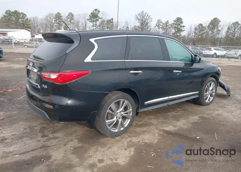 2013 Infiniti Jx35 z USA, uszkodzony, nr VIN 5N1AL0MM8DC307084